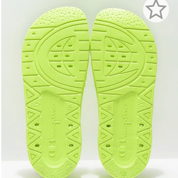 Champion Men’s Hydro C Side Sandals Neon - Picture 4 of 9